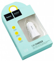 Автомобильное заряд. устр. Hoco Z2 1USB 1.5А белое