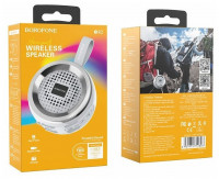 Bluetooth колонка Borofone BR2 BT5.0/500mAh/2ч/3Вт/TF серая