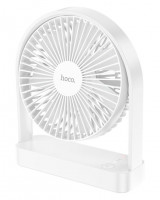Портативный мини-вентилятор Hoco HX65 белый