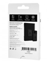 Магнитный чехол-бумажник для i-Phone Pitaka Magez Card Sleeve 3 черный