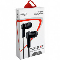 Наушники с микрофоном Walker H330, черные