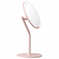 Зеркало косметическое Xiaomi AMIRO Mini 2 Desk Makeup Mirror Pink AML117 розовое