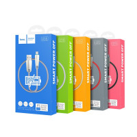 Usb Кабель-зарядка Micro Hoco U35 Space shuttle 2.4A 1.2м в нейлоновой оплётке серебристый