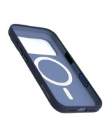 Накладка для i-Phone 17 Pro Max Keephone Sumee Non-Yellowing MagSnap синяя