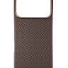 Накладка для i-Phone 17 Pro Keephone Kevlar Norra MagSnap (Midas) коричневый