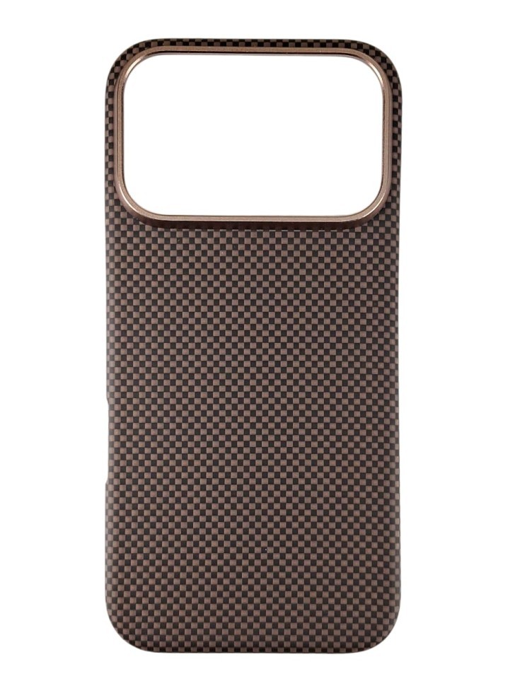 Накладка для i-Phone 17 Pro Keephone Kevlar Norra MagSnap (Midas) коричневый