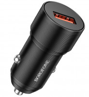 Автомобильное заряд. устр. Borofone BZ19 2USB 2.4A черное