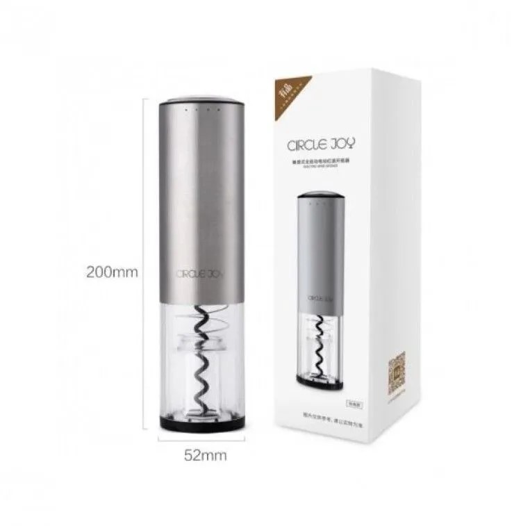 Электрический штопор Xiaomi Circle Joy Wine Opener (CJ-EKPQ02) серебристый