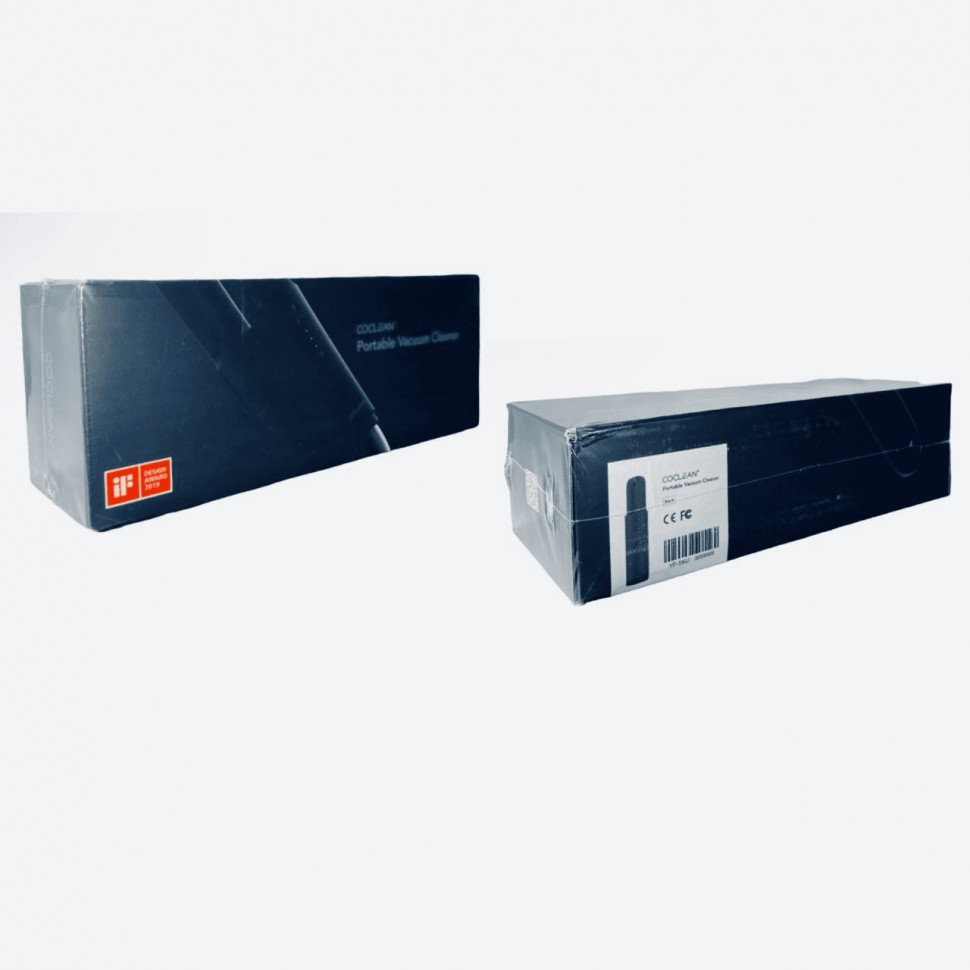 Автомобильный беспроводной пылесос Xiaomi Coclean Portable черный