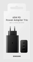 Сетевое зар. устр. для Samsung 65W 1USB/2C QC3.0 в упаковке черное (High copy)