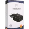Сетевое зар. устр. Ubik UHS22 2USB 2A черное