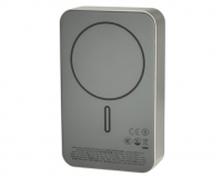 Powerbank магнитный с MagSafe Momax Q. Mag X2 20000mAh/индикатор заряда IP133CNE титан
