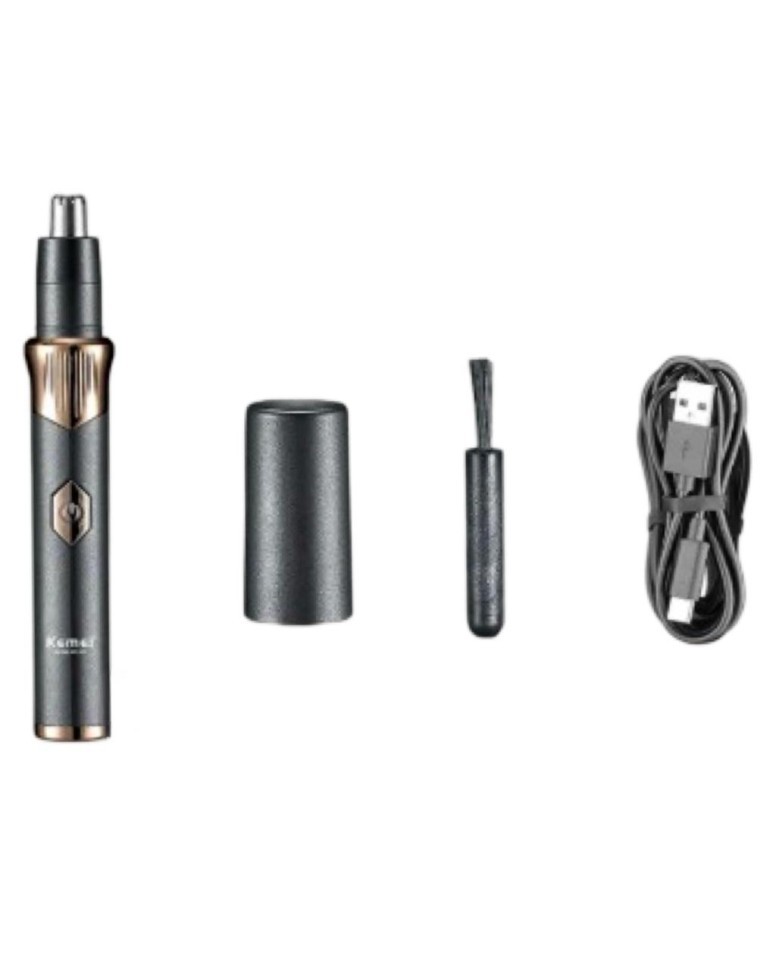 Электрический триммер для носа Kemei KM-323 черный