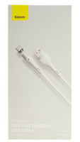 Usb Кабель-зарядка TYPE-C Baseus Zinc Magnetic 3A 1м (CATXC-M02) белый