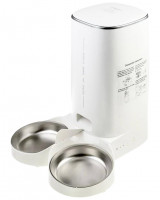 Умная кормушка для животных Xiaomi Rojeco 4L Automatic Pet Feeder WIFI Version Double Bowl (белая)