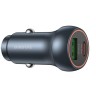 Автомобильное заряд. устр. Borofone BZ32B 1C/1USB 30W+18W темно-серое