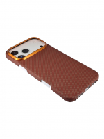 Накладка для i-Phone 17 Pro Max Keephone Kevlar Norra MagSnap (Solar) оранжевый