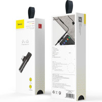 Переходник Baseus L41 Type-C на Type-C Female + AUX (CATL41-01) черный