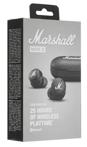 Беспроводные наушники TWS Marshall Mode II черные (High Copy)