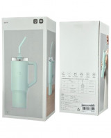 Термокружка Xiaomi Mijia Sippy Cup 1L (MJXGB01RM) бирюзовая