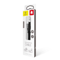 Usb Кабель-зарядка Lightning Baseus 23см (CALMBJ-01) чёрный