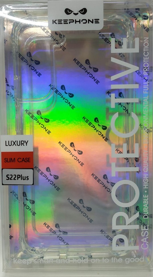 Накладка для Samsung Galaxy S22 Plus Keephone Armor series силикон прозрачный