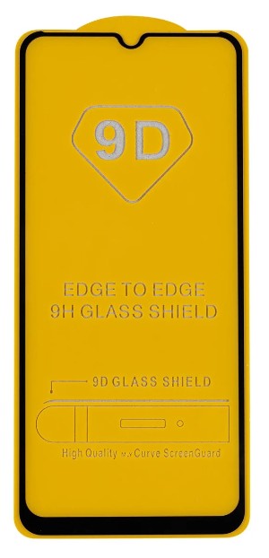 Защитное стекло для Samsung Galaxy A12/A03S 9D черное