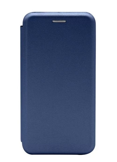 Чехол-книжка Xiaomi redmi Note 9S Fashion Case кожаная боковая синяя