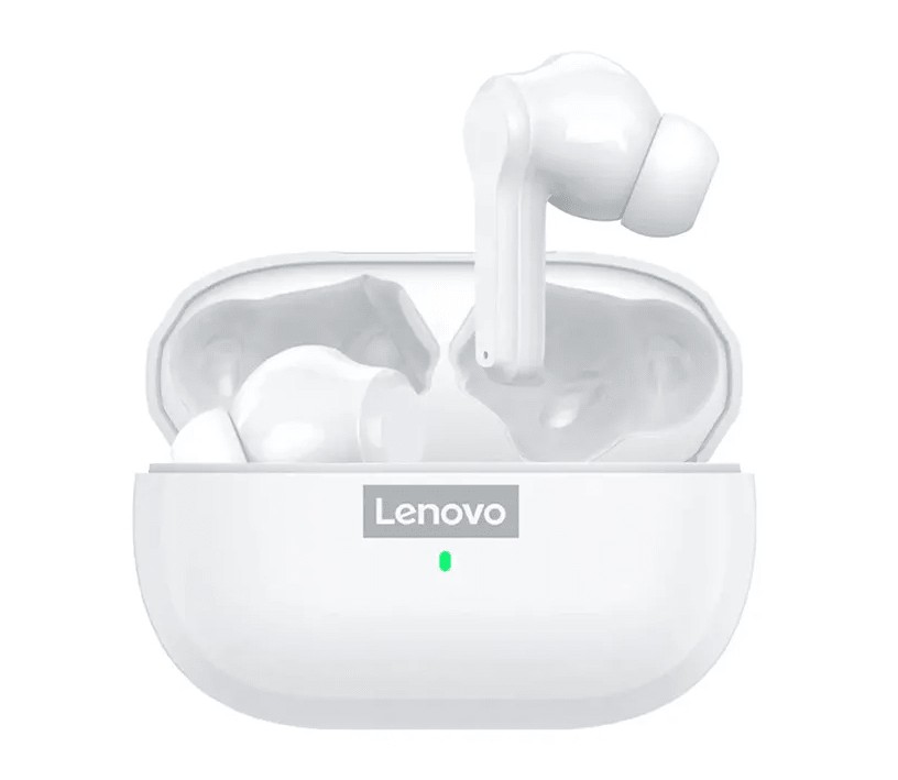 Беспроводные наушники TWS Lenovo LP1S BT5.0/40mAh/4ч белые