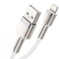 Usb Кабель-зарядка Lightning Baseus Cafule 2.4A 1м (CALJK-A02) белый