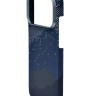 Накладка для i-Phone 17 Pro Max Keephone Kevlar Starry MagSnap синий
