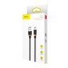 Usb Кабель-зарядка TYPE-C Baseus Purple Gold Red flash charge cable 40W 2м (CATZH-BV1) чёрный