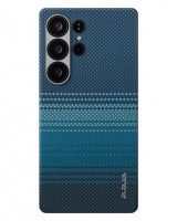 Накладка для Samsung Galaxy S25 Ultra Pitaka Tactile Woven case (Moonrise)