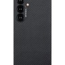 Накладка для Samsung Galaxy S24 Pitaka Magez Case 4 черно-серый
