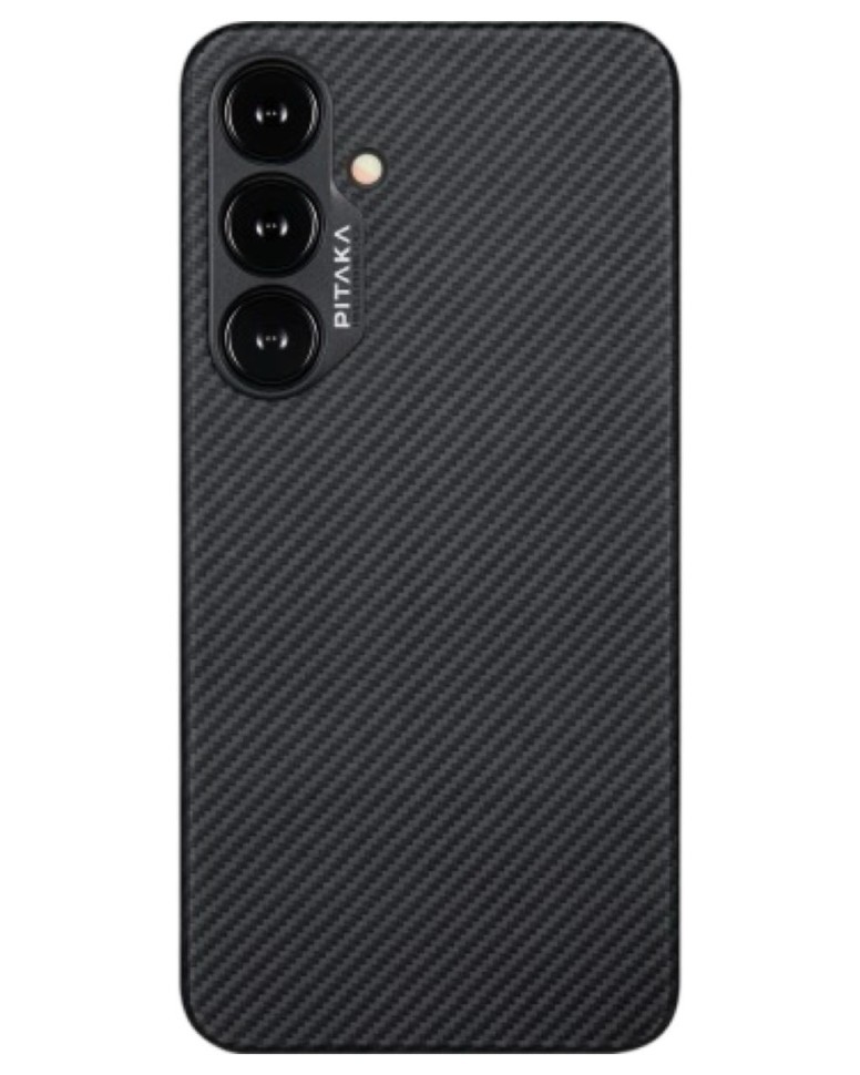 Накладка для Samsung Galaxy S24 Pitaka Magez Case 4 черно-серый