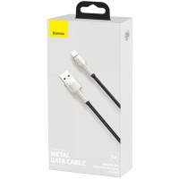 Usb Кабель-зарядка TYPE-C Baseus Cafule Series Metal Data Cable 40W 25см (CATJK-01) черный