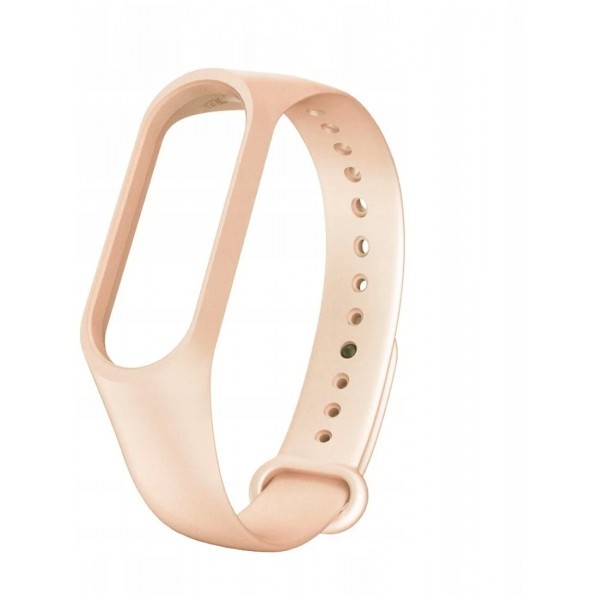 Ремешок для Xiaomi Mi Band 7 силиконовый бежевый