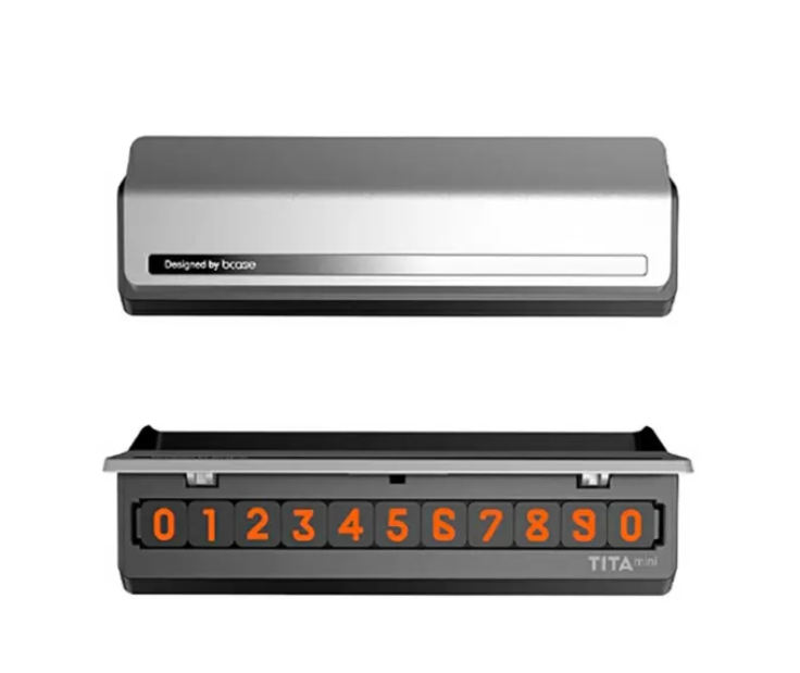 Парковочная карта Xiaomi Bcase TITA Mini Temporary Parking Card черная