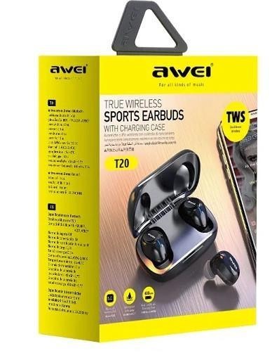 Беспроводные наушники TWS Awei T20 черная