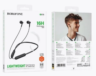 Беспроводные наушники для спорта TWS Borofone BE70 черные