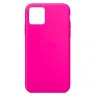 Накладка для i-Phone 13 Silicone icase без логотипа, №47 кислотно-розовая