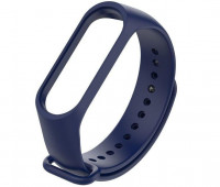 Ремешок для Xiaomi Mi Band 7 силиконовый темно-синий