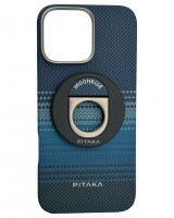 Накладка для i-Phone 16 Pro Max 6.9&quot; Pitaka Ultra Slim case&amp;grip 3 (Moonrise)