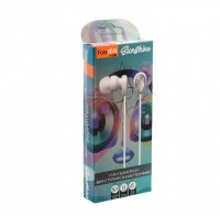 Наушники с микрофоном Faison X35 Sunshine 1.2м белые