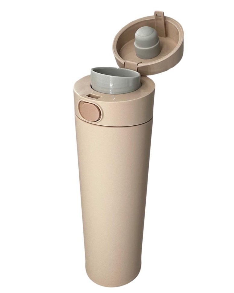 Термос Xiaomi Mijia flip Version2/480ML (MJTGB01PL)(с автоматическим замком) розовый