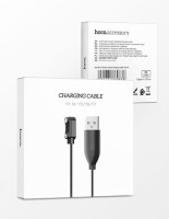 Кабель-зарядка для смарт-часов Hoco Y5/Y6/Y7/Y8 черный
