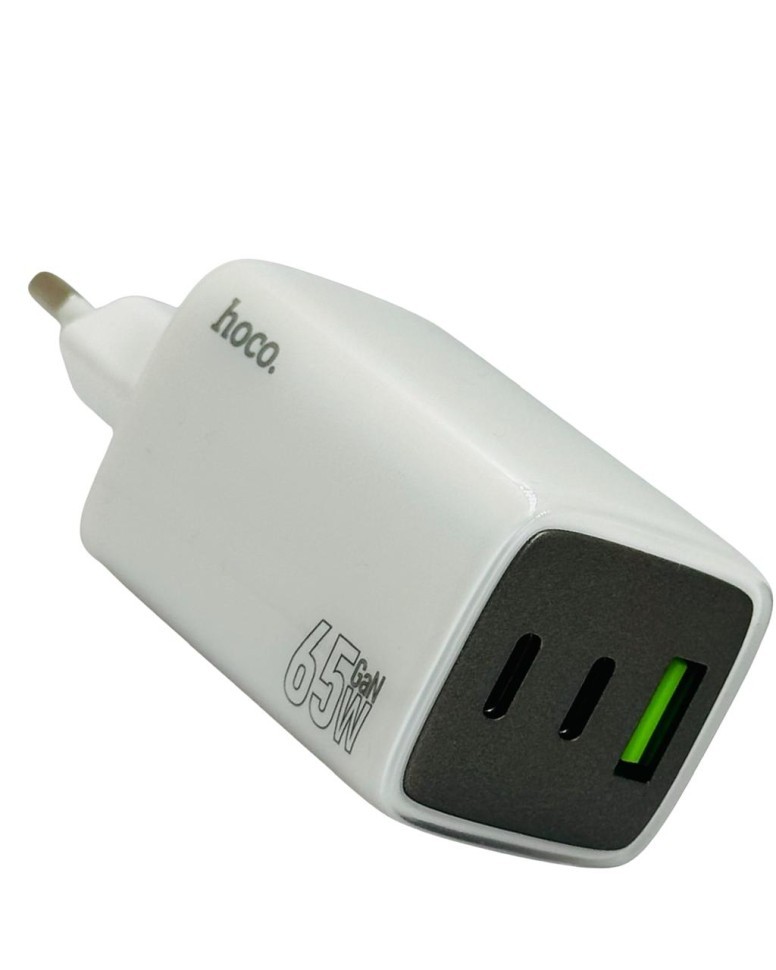 Сетевое зар. устр. Hoco N49 1USB/2C 65W белое