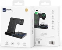 Беспроводное зарядное устройство 5в1 Wiwu Power Air Wi-W006 15W черное