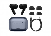 Мобильная Bluetooth-гарнитура Baseus SIMU S1 Pro TWS V5.1 сенсорные (NGS1P-0A) чёрная