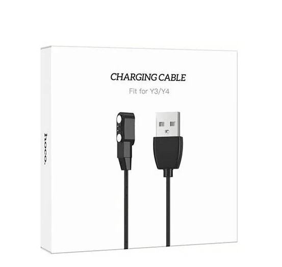 Кабель-зарядка для смарт-часов Hoco Y3/Y4 черный